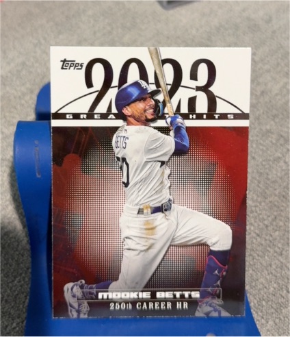 2024 Topps Series 1 #23GH-28 Mookie Betts 2023 Greatest Hits — front