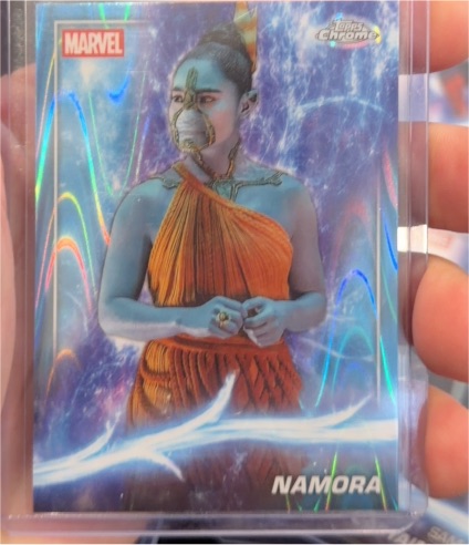 2025 Topps Chrome Marvel Studios #143 Namora — front