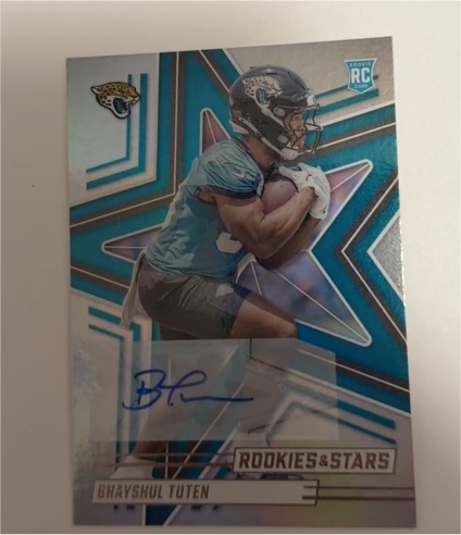 2025 Panini Rookies & Stars #109 Bhayshul Tuten — front