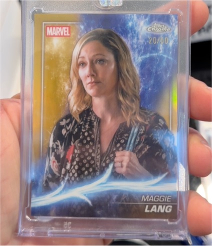 2025 Topps Chrome Marvel Studios #93 Maggie Lang — front