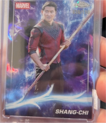 2025 Topps Chrome Marvel Studios #110 Shang-Chi — front