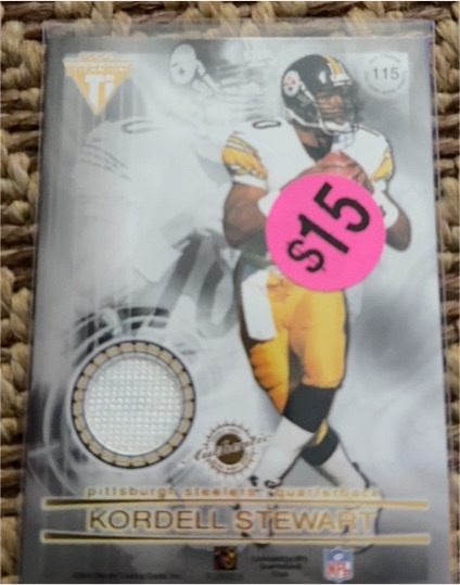 2001 Pacific Titanium #115 Kordell Stewart — front