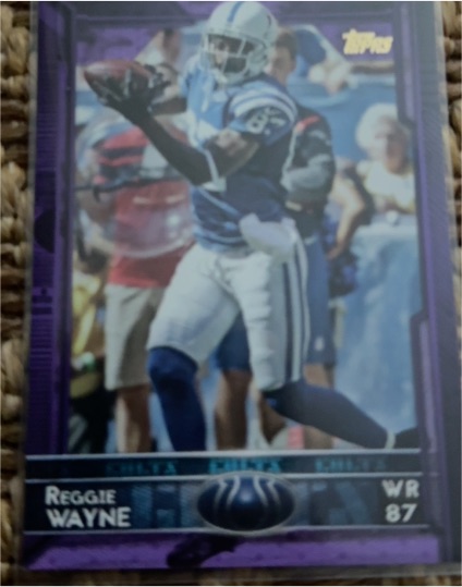 2015 Topps #116 Reggie Wayne — front