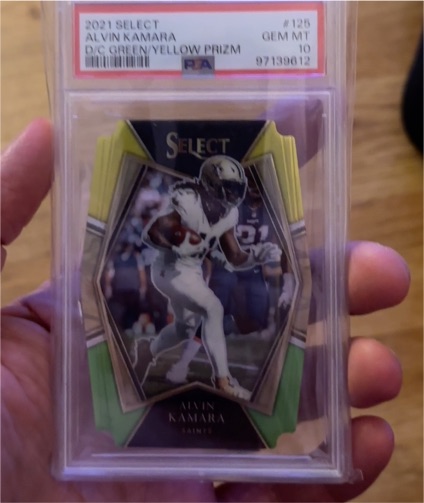 2021 Panini Select #125 Alvin Kamara — front