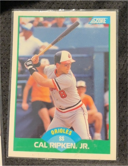 1989 Score #15 Cal Ripken, Jr. — front