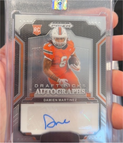2025 Panini Prizm Draft Picks #DPA-DMZ Damien Martinez — front