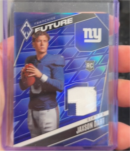2025 Panini Phoenix #FFM-JDT Jaxson Dart Franchise Future — front