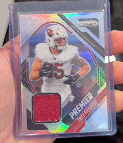 2025 Panini Prizm Premier #PJY-TMB Trey McBride — front
