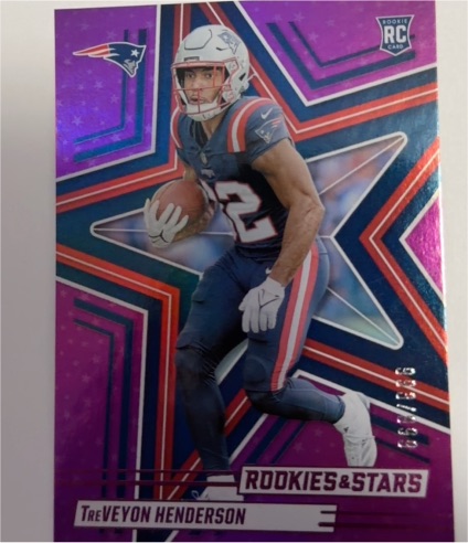2025 Panini Rookies & Stars #188 TreVeyon Henderson — front