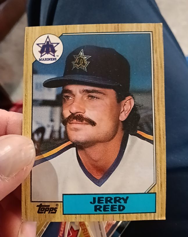 1987 Topps #619 Jerry Reed — front