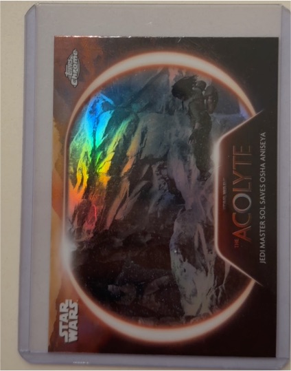 2025 Topps Chrome Star Wars #AC-3 Jedi Master Sol Saves Osha Aniseya — front