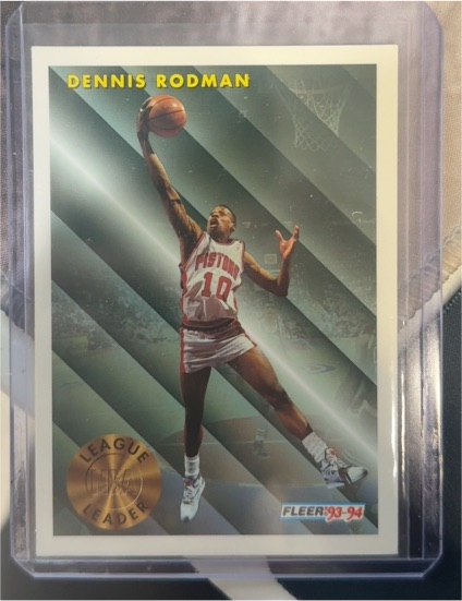 1993-94 Fleer #227 Dennis Rodman — front