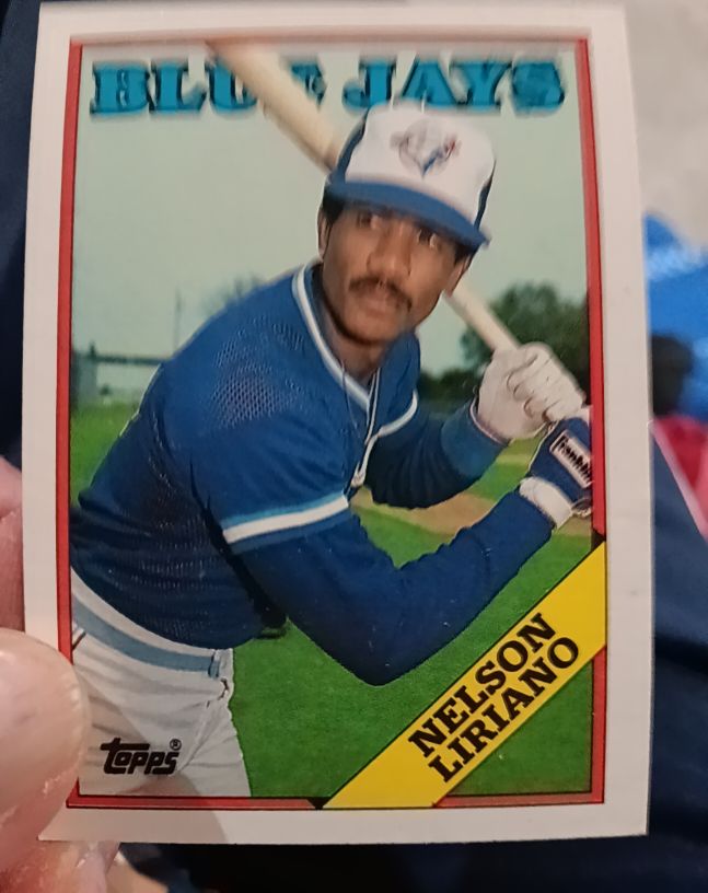 1988 Topps #205 Nelson Liriano — front