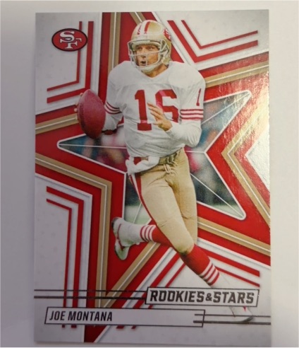 2025 Panini Rookies & Stars #22 Joe Montana — front