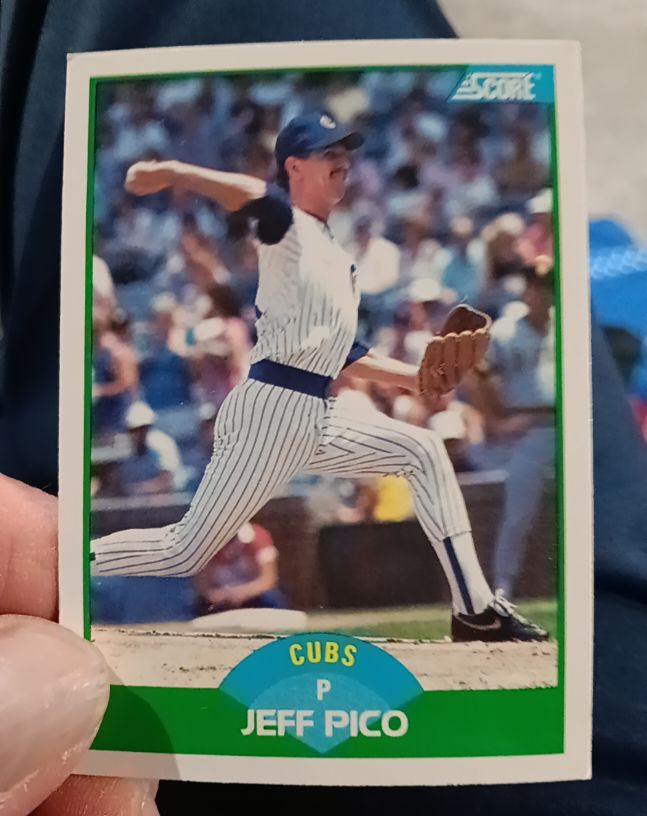 1989 Score #13 Jeff Pico — front