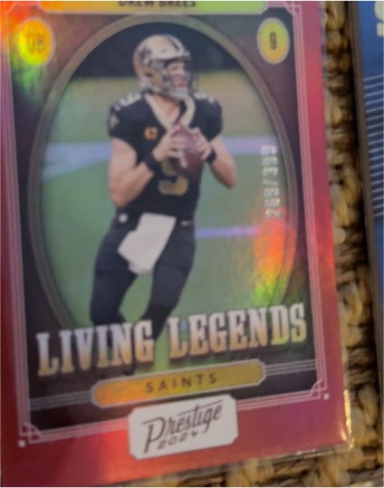 2024 Panini Prestige #LL-DBS Drew Brees Living Legends — front