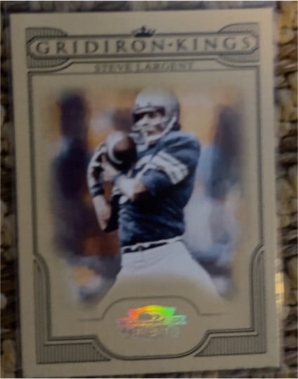 2008 Donruss Threads Pro Gridiron Kings Steve Largent — front