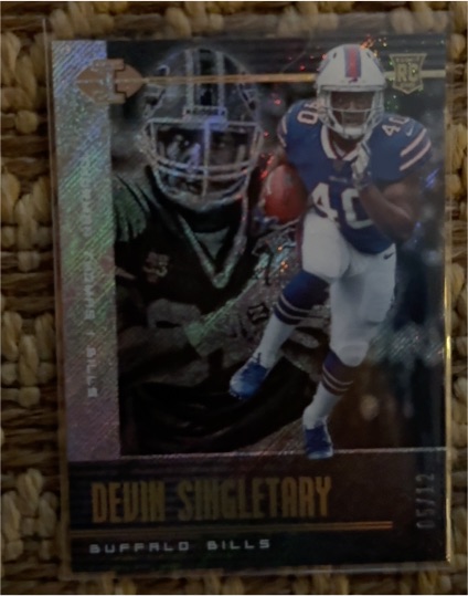 2019 Panini Illusions #62 Devin Singletary — front