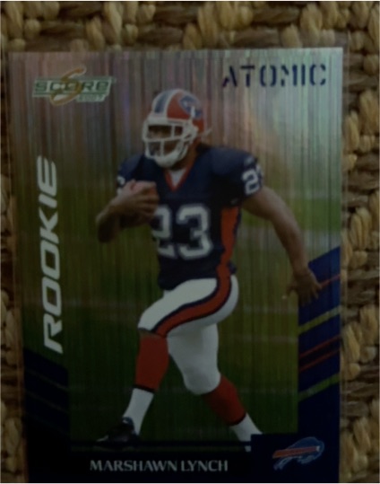 2007 Score #381 Marshawn Lynch — front