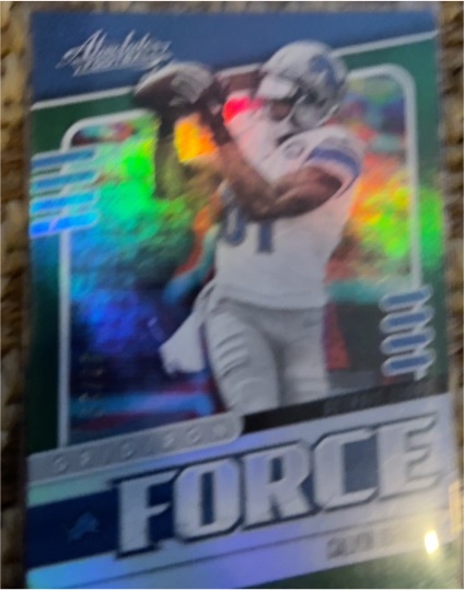 2019 Panini Absolute #20 Calvin Johnson Gridiron Force — front