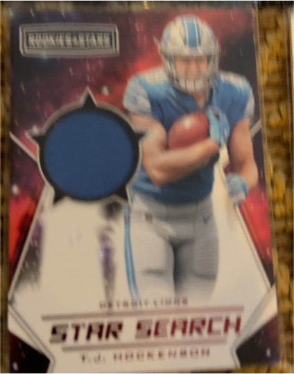 2019 Panini Rookies & Stars Star Search #17 T.J. Hockenson — front
