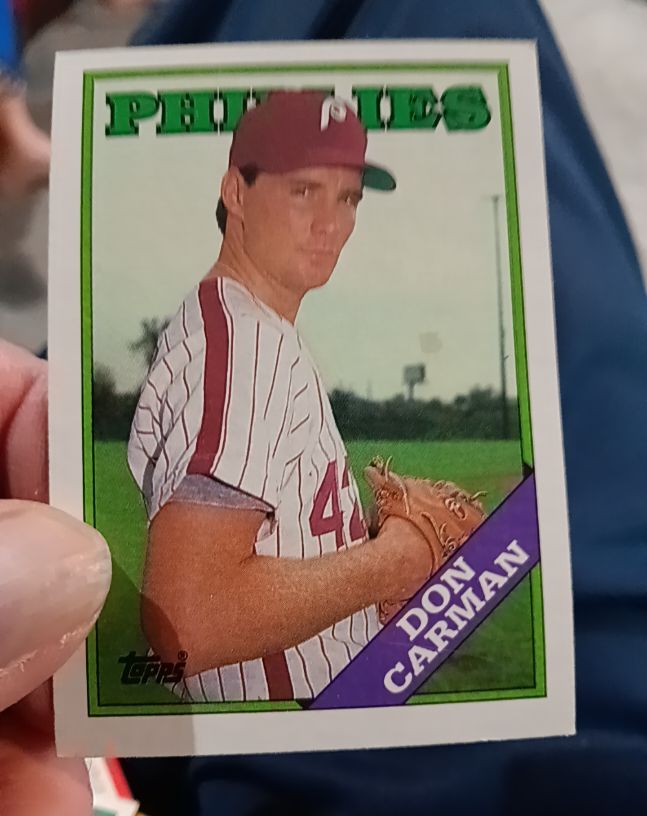 1988 Topps #415 Don Carman — front