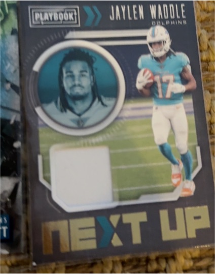 2021 Panini Playbook #NXT-JWA Jaylen Waddle Next Up — front