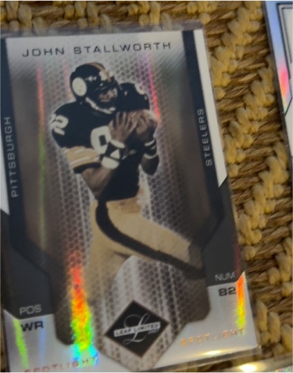 2007 Leaf Limited Spotlight Bronze #82 John Stallworth — front