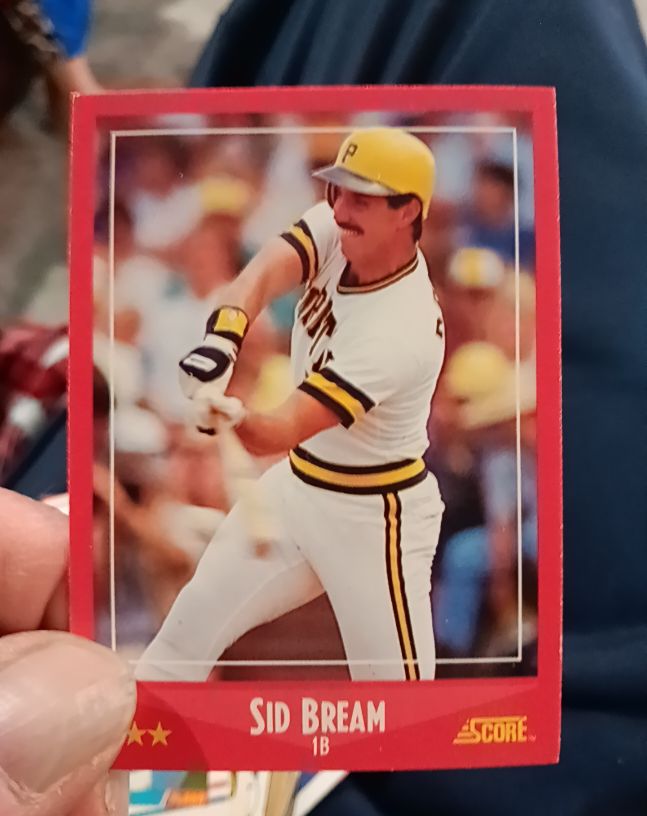 1988 Score #260 Sid Bream — front