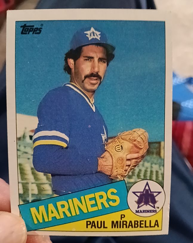 1985 Topps #766 Paul Mirabella — front