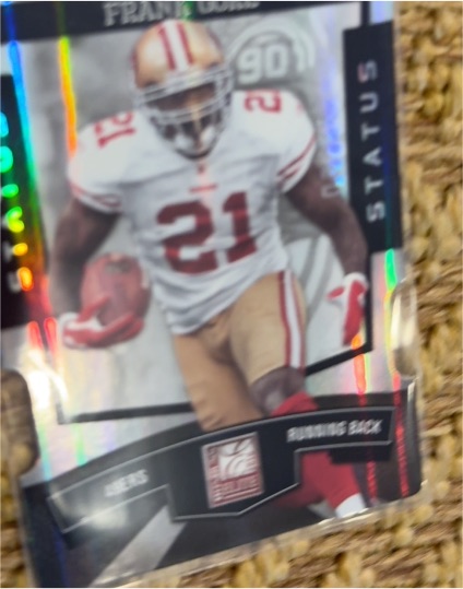 2024 Topps Resurgence #90 Frank Gore Prism Refractor — front