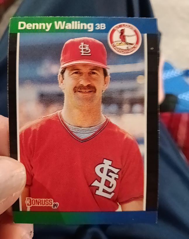 1989 Donruss #279 Denny Walling — front