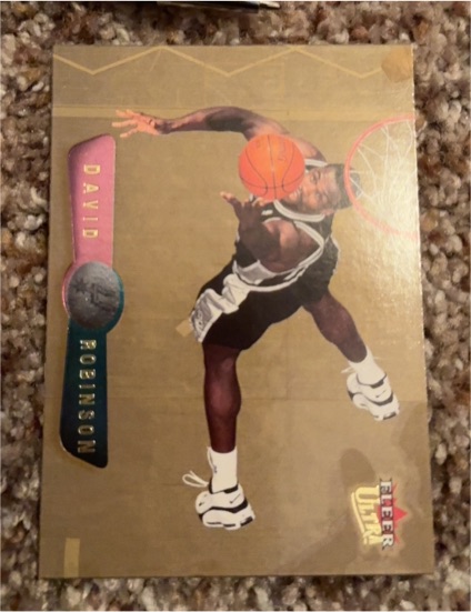 1996 Fleer Ultra David Robinson — front