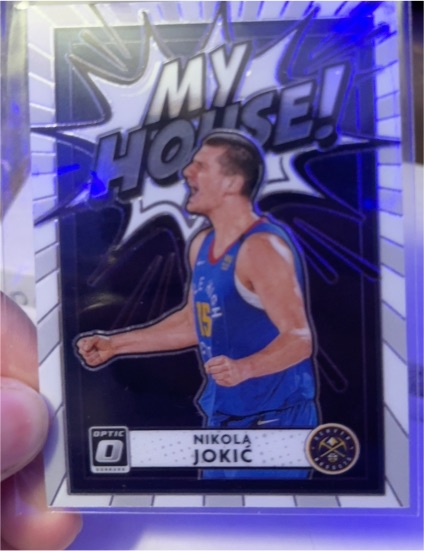 2020-21 Donruss Optic #9 Nikola Jokic My House — front