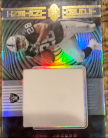 2019 Panini Illusions Instant Impact #IA-JJ Josh Jacobs — front
