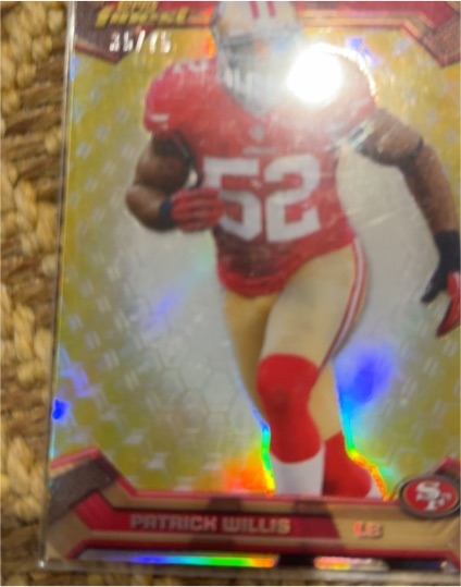 2013 Topps Finest #54 Patrick Willis — front