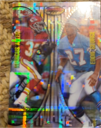 1997 Bowman's Best Mirror Image Atomic Refractor #MI1 Marcus Allen — front
