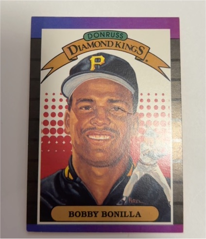 1989 Donruss Diamond Kings #2 Bobby Bonilla — front