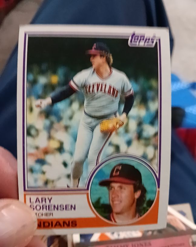 1983 Topps #48 Lary Sorensen — front