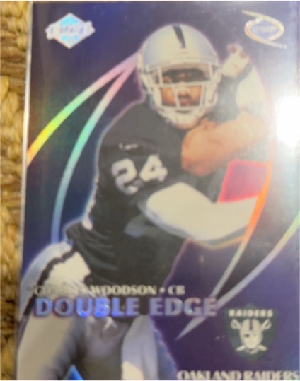 1998 Collector's Edge Odyssey Double Edge #4B Charles Woodson — front