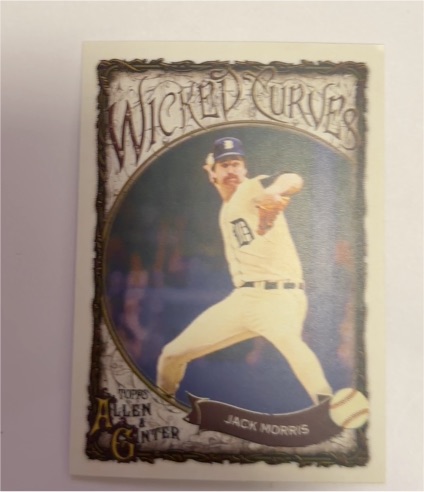 2025 Topps Allen & Ginter #WC-28 Jack Morris Wicked Curves — front