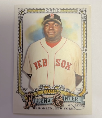 2025 Topps Allen & Ginter #53 David Ortiz — front
