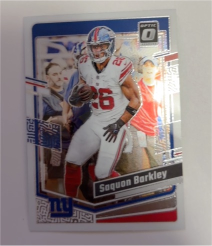 2023 Donruss Optic #147 Saquon Barkley — front