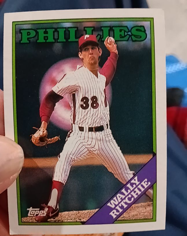 1988 Topps #494 Wally Ritchie — front