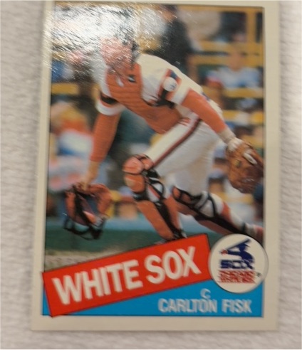 1985 Topps #770 Carlton Fisk — front