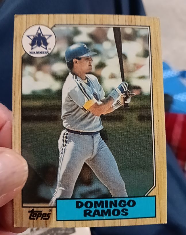 1987 Topps #641 Domingo Ramos — front