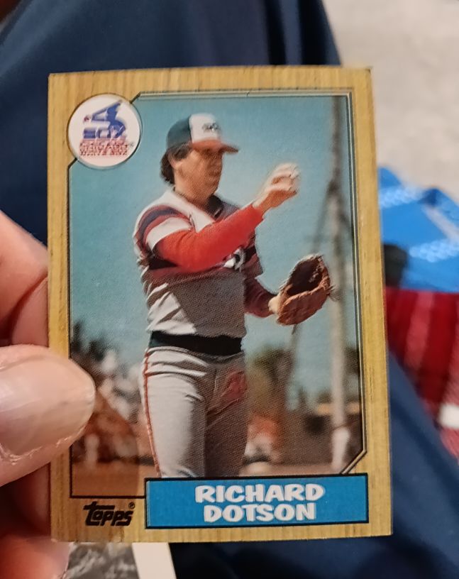 1987 Topps #720 Richard Dotson — front