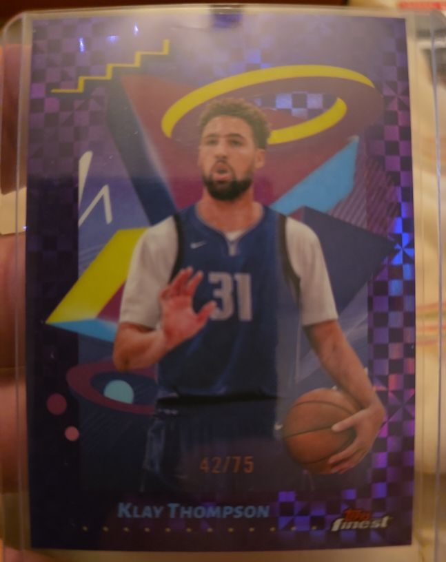 2024-25 Topps Finest #221 Klay Thompson — front