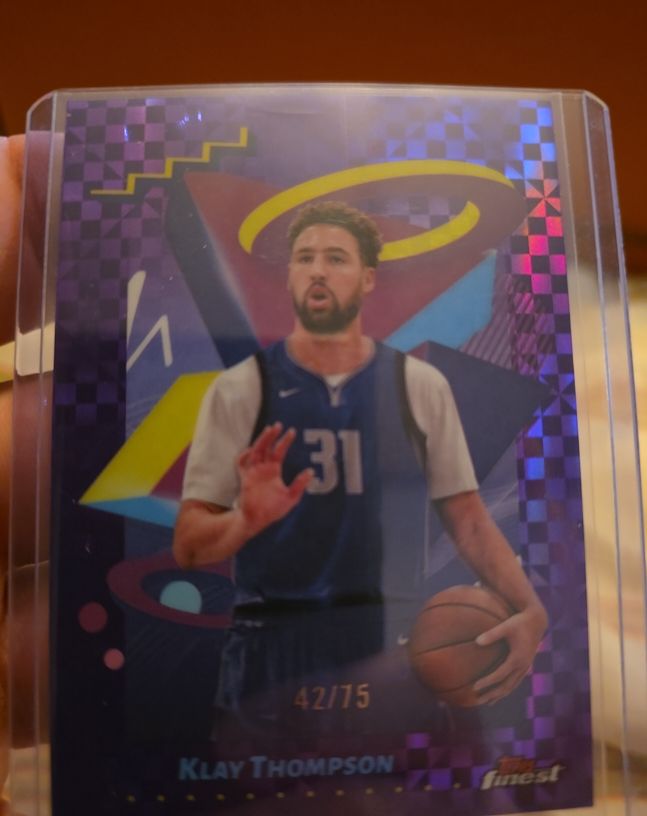2024-25 Topps Finest #221 Klay Thompson — front