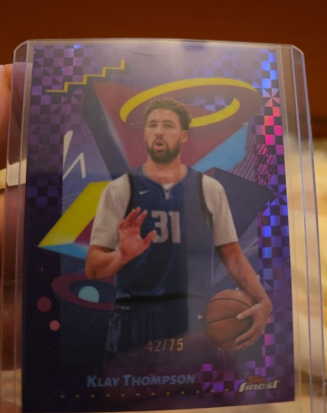 2024-25 Topps Finest #221 Klay Thompson — front